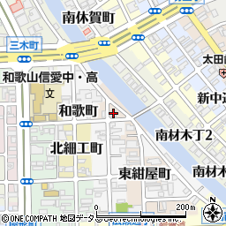 株式会社イサミ　介護センター　和歌山営業所周辺の地図