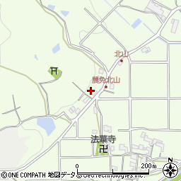 和歌山県紀の川市貴志川町北山161周辺の地図