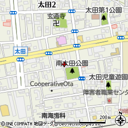 イワタニ水素ステーション　和歌山太田周辺の地図