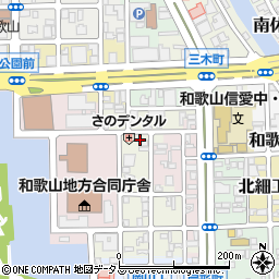 和歌山県和歌山市三番丁4周辺の地図