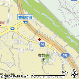バジェットレンタカー高松空港店周辺の地図