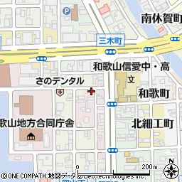 和歌山弁護士会　法律相談センター周辺の地図