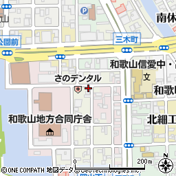 和歌山県和歌山市三番丁5周辺の地図