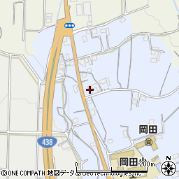 香川県丸亀市綾歌町岡田下155周辺の地図