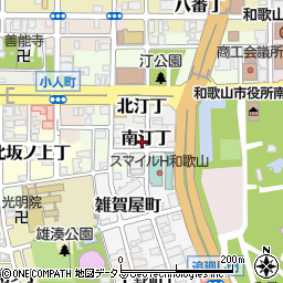和歌山県和歌山市南汀丁5周辺の地図