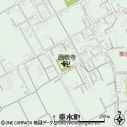 香川県丸亀市垂水町696周辺の地図