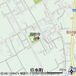 香川県丸亀市垂水町695周辺の地図