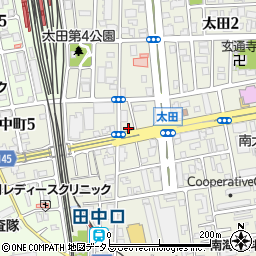 スペースＥＣＯ和歌山駅前駐車場周辺の地図