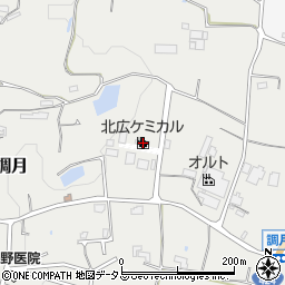 和歌山県紀の川市桃山町調月713-15周辺の地図