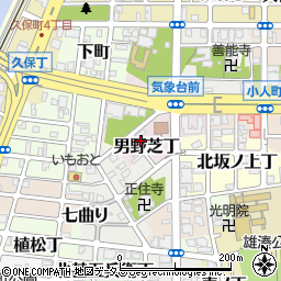 和歌山県和歌山市男野芝丁10周辺の地図