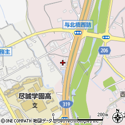 香川県善通寺市与北町2705-4周辺の地図