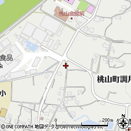 和歌山県紀の川市桃山町調月1035-1周辺の地図