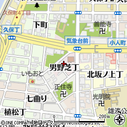 和歌山県和歌山市男野芝丁11周辺の地図