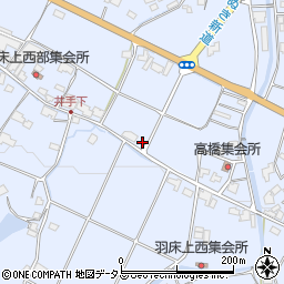 香川県綾歌郡綾川町羽床上175周辺の地図