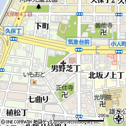 和歌山県和歌山市男野芝丁12周辺の地図