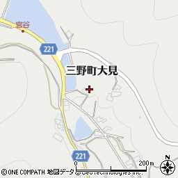 香川県三豊市三野町大見甲-6339周辺の地図