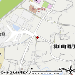 和歌山県紀の川市桃山町調月976-1周辺の地図