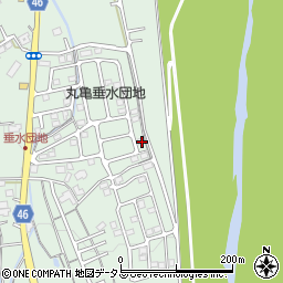 香川県丸亀市垂水町899-17周辺の地図