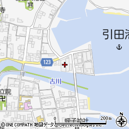 引田浦漁業生産組合周辺の地図