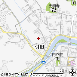 香川県東かがわ市引田周辺の地図
