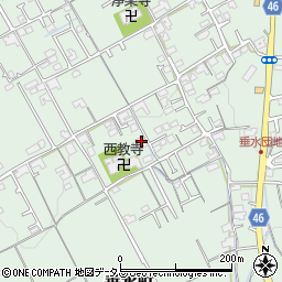 香川県丸亀市垂水町693周辺の地図