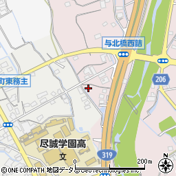 香川県善通寺市与北町2707周辺の地図