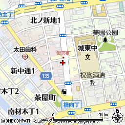 和歌山県和歌山市蔵小路周辺の地図