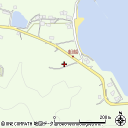 伯方島環状線周辺の地図
