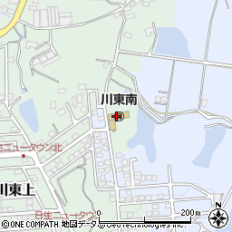 高松市役所　川東南保育所周辺の地図
