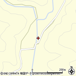 ツヅラト峠トイレ周辺の地図