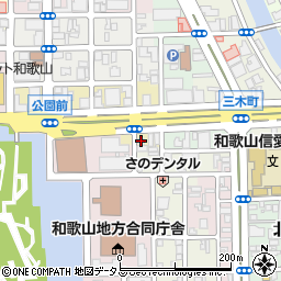 和歌山県和歌山市六番丁45周辺の地図