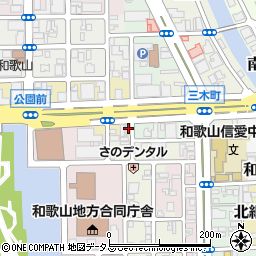 和歌山県和歌山市六番丁43周辺の地図