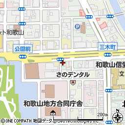 和歌山県和歌山市六番丁39周辺の地図