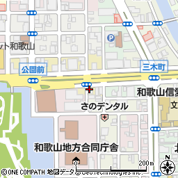 和歌山県和歌山市六番丁38周辺の地図