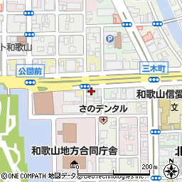 和歌山県和歌山市六番丁40周辺の地図
