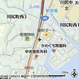 広島県呉市川尻町西1丁目26-15周辺の地図