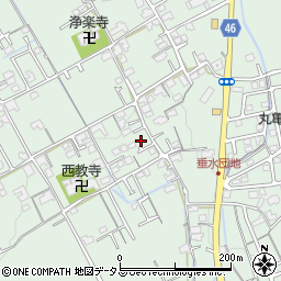 香川県丸亀市垂水町708周辺の地図