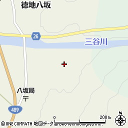 山口県山口市徳地八坂839-2周辺の地図