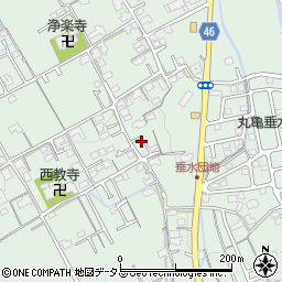 香川県丸亀市垂水町940-6周辺の地図