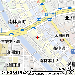 和歌山県和歌山市新通3丁目周辺の地図