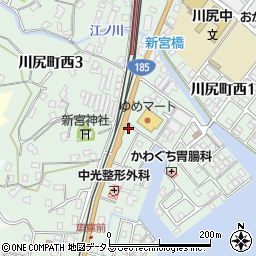 広島県呉市川尻町西1丁目26-18周辺の地図