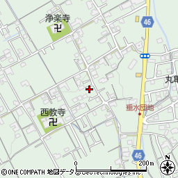 香川県丸亀市垂水町707周辺の地図