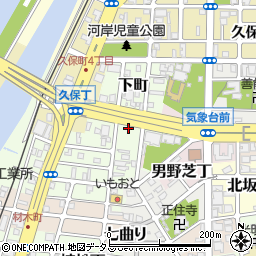 和歌山県和歌山市下町61周辺の地図