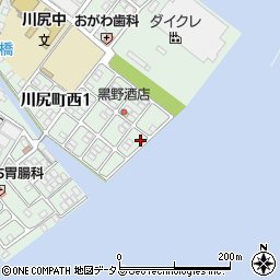 広島県呉市川尻町西1丁目16-5周辺の地図