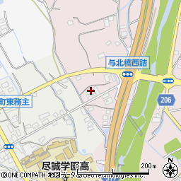 香川県善通寺市与北町2710-1周辺の地図