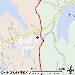 香川県丸亀市綾歌町栗熊東3605周辺の地図