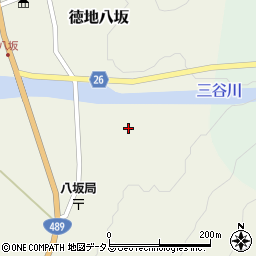 山口県山口市徳地八坂837周辺の地図