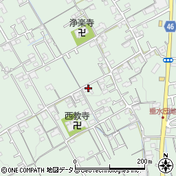 香川県丸亀市垂水町704-3周辺の地図