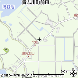 和歌山県紀の川市貴志川町北山243周辺の地図