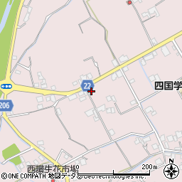 香川県善通寺市与北町1910-1周辺の地図
